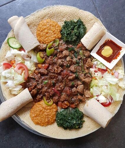Ethiopische open keuken