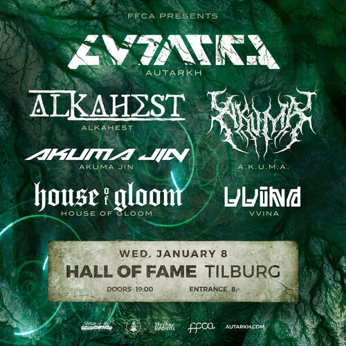 FFCA Presents: Autarkh, Alkahest and more