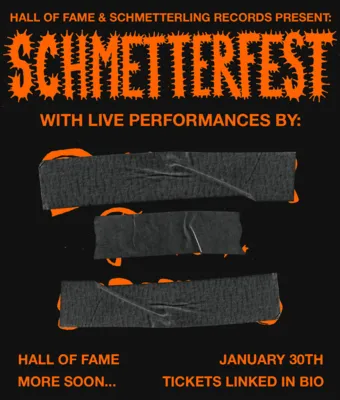 Schmetterfest poster tapes origineel